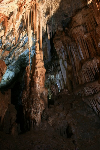 Concrezioni nella caverna grande