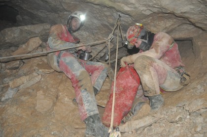 Pausa thè durante le esplorazioni