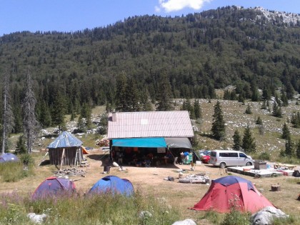 Campo speleo Lukina jama 2013